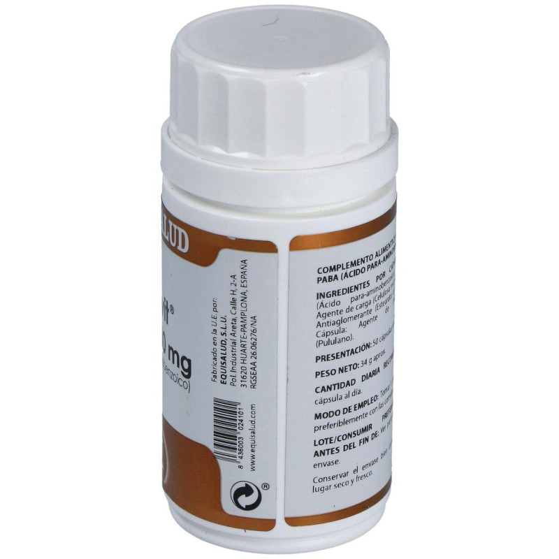 Holovit Paba 500mg. 50cap - Equisalud