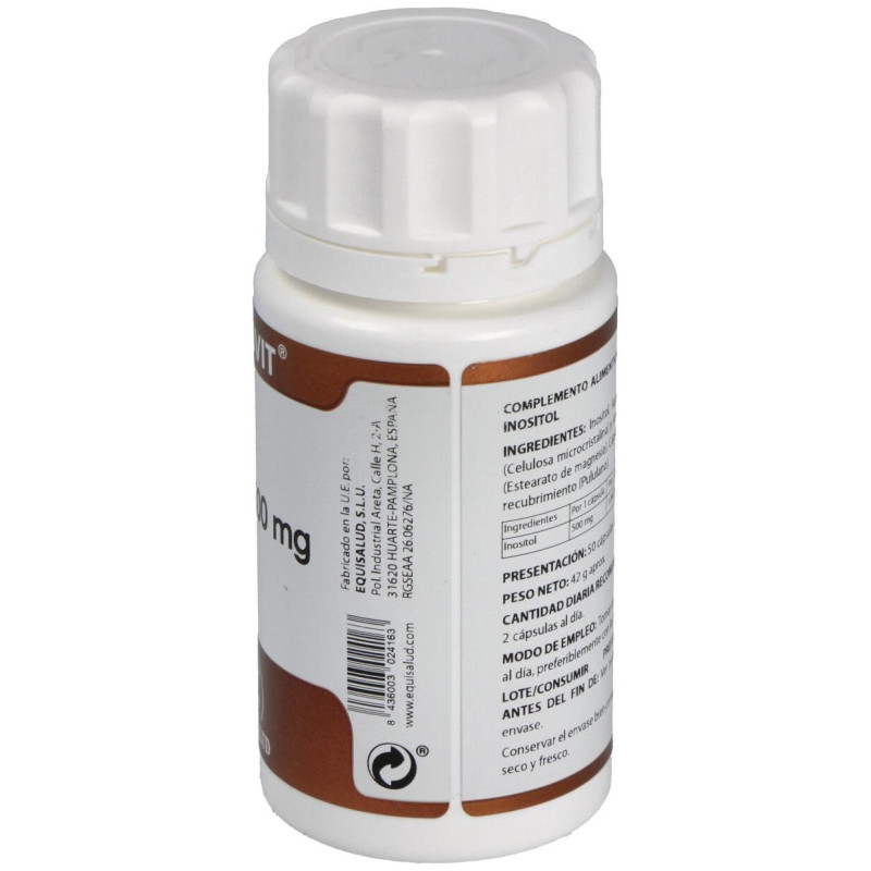 Holovit Inositol 500mg 50cap - Equisalud