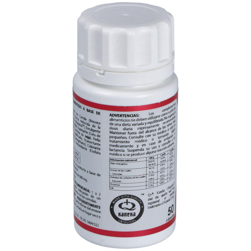 Equisalud Holomega Ubiquinol 100Mg 50 Perlas