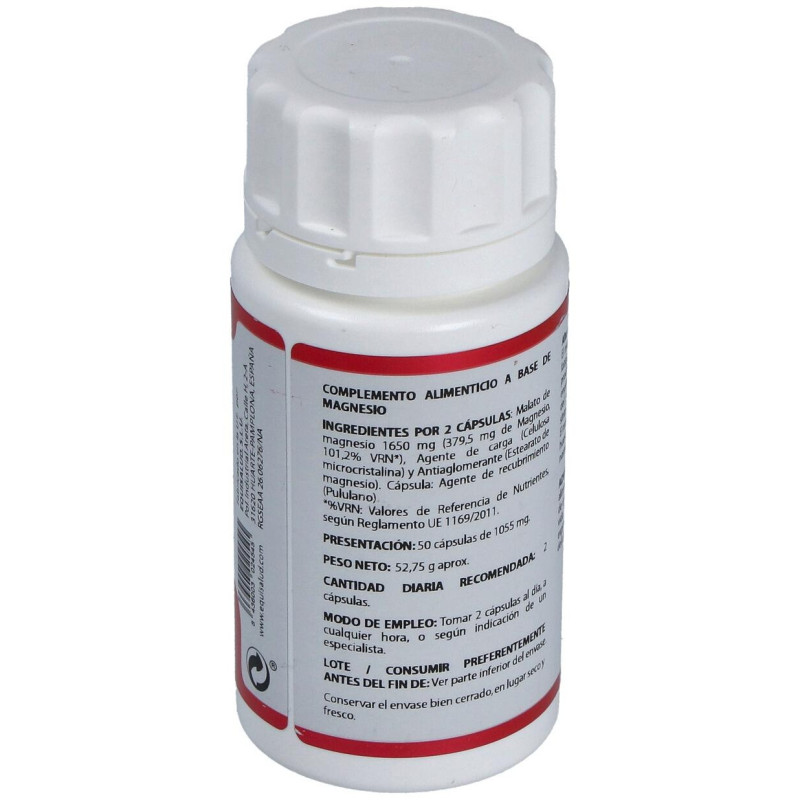 Holomega Malato de Magnesio 50 Cáp - Equisalud