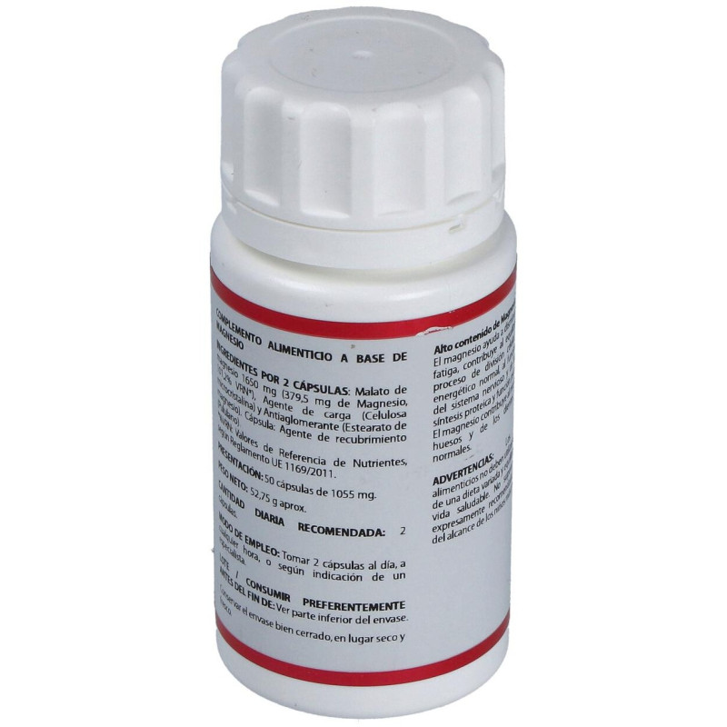 Holomega Malato de Magnesio 50 Cáp - Equisalud