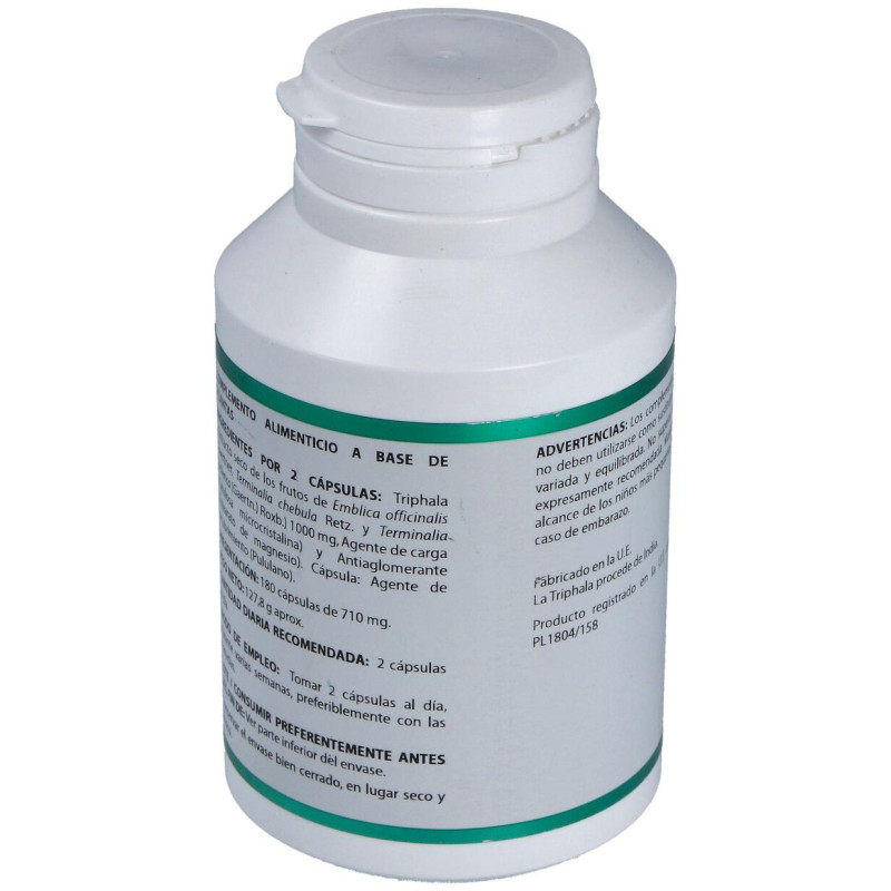 Ayurveda Triphala 180caps - Equisalud
