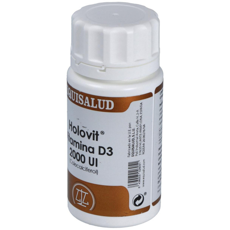 Holovit Vit. D3 2000ui (colecalciferol) 50cap - Equisalud