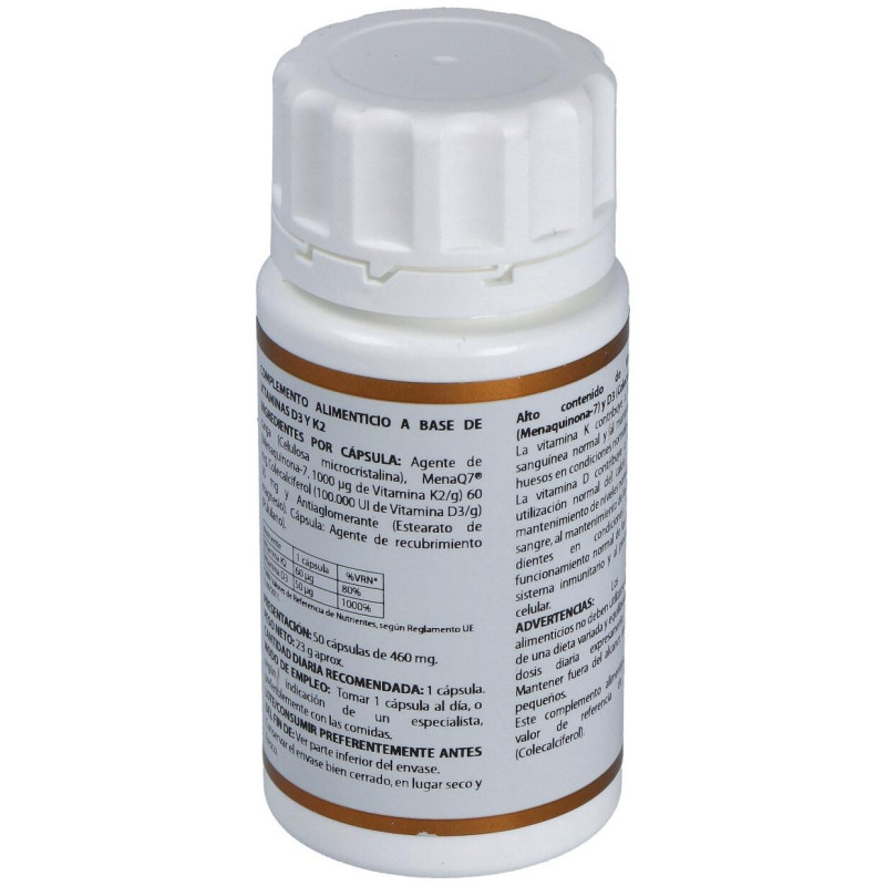 Holovit Vit. D3 2000Ui+K2 60Mcg+Menaquinona 50Cap.