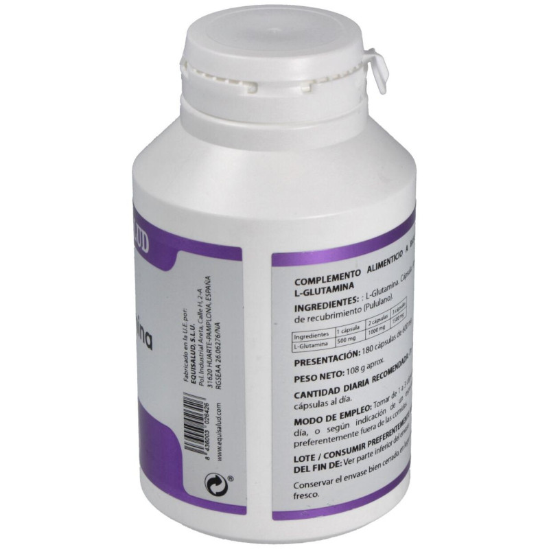 Holomega L- Glutamina 180Cáps