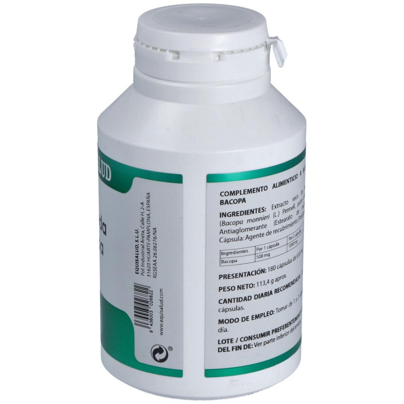 Equisalud Ayurveda Bacopa 180Caps