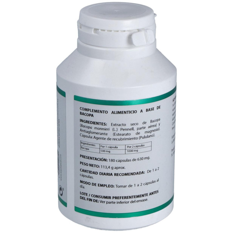 Equisalud Ayurveda Bacopa 180Caps