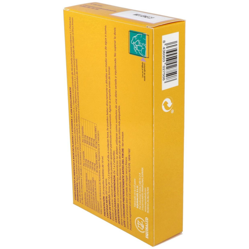 Anpahi Forte Drenador Hepatico 20amp - Equisalud