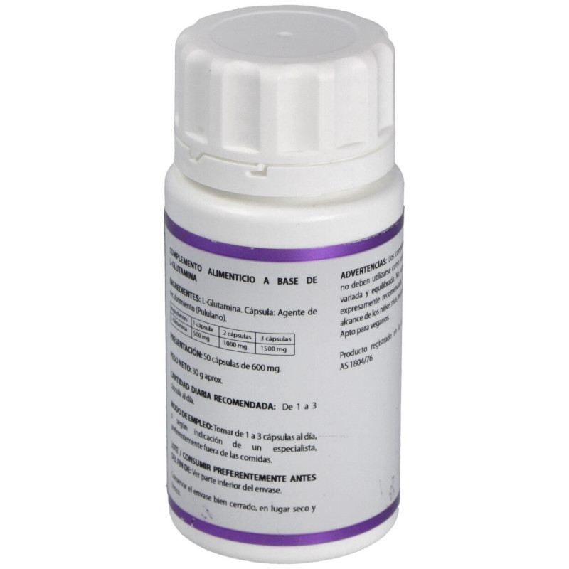 Holomega L - Glutamina 50cáps - Equisalud