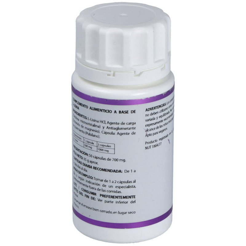 Holomega L - Lisina 50cap - Equisalud