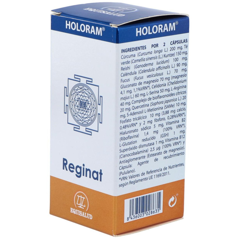Holoram Reginat - 60 Cápsulas - Equisalud