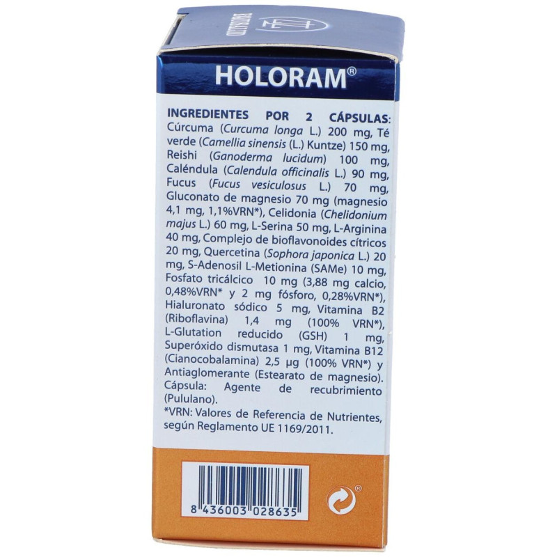 Holoram Reginat - 60 Cápsulas - Equisalud
