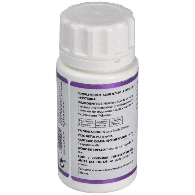 Equisalud L-Histidina 500Mg 50Caps