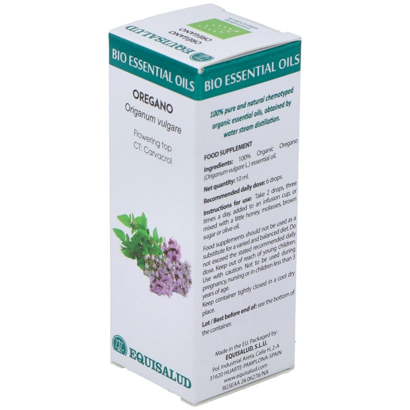 Bio Essential Oils Oregano Ac. Esencial 10ml - Equisalud