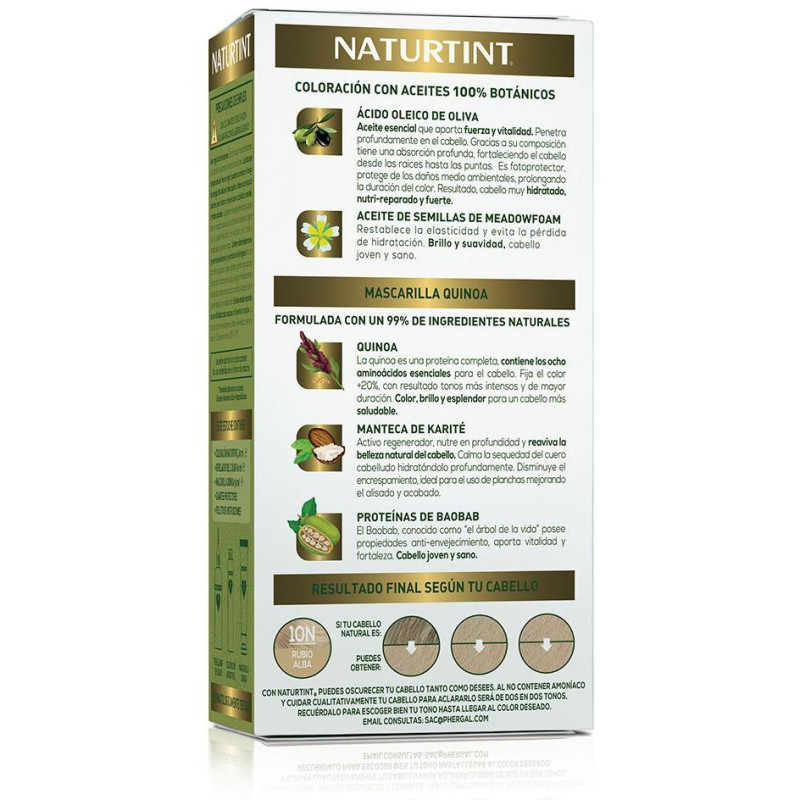 Biobased 10n Rubio Alba - Naturtint