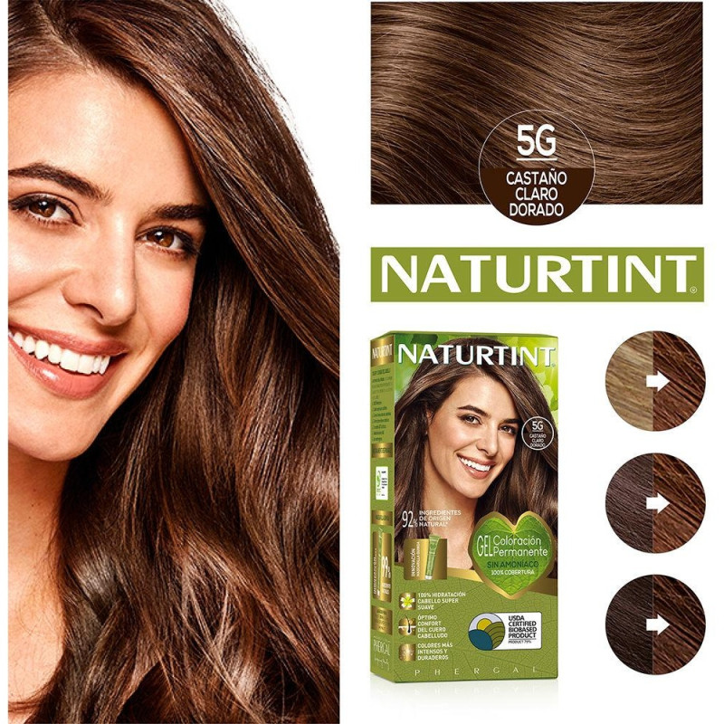 Naturtint Biobased 5G Castaño Claro Dorado
