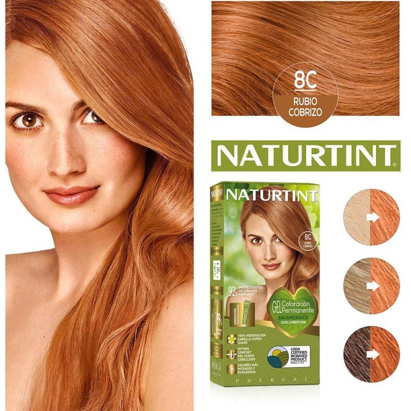 Biobased 8c Rubio Cobrizo - Naturtint