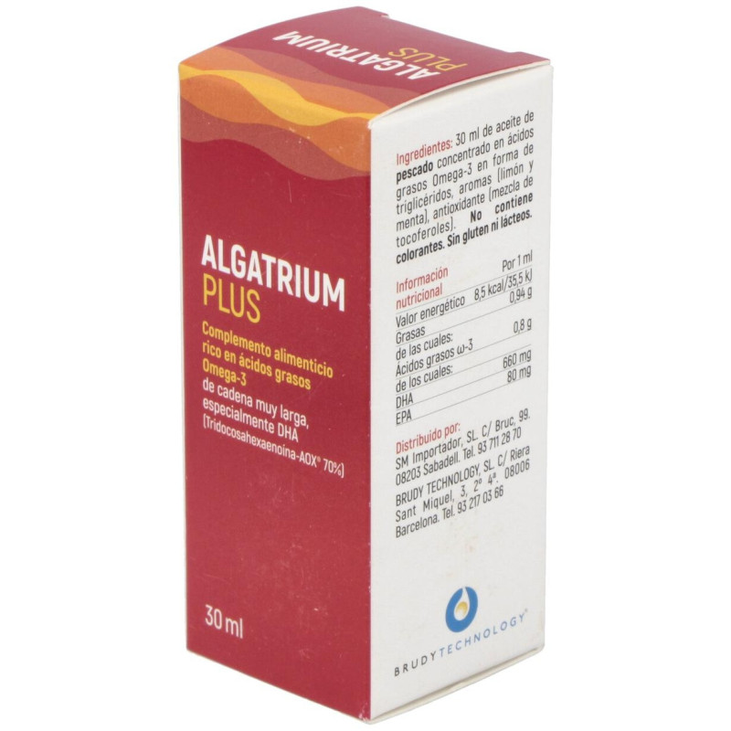 Algatrium Plus Liquido (Dha 70%) 30Ml.
