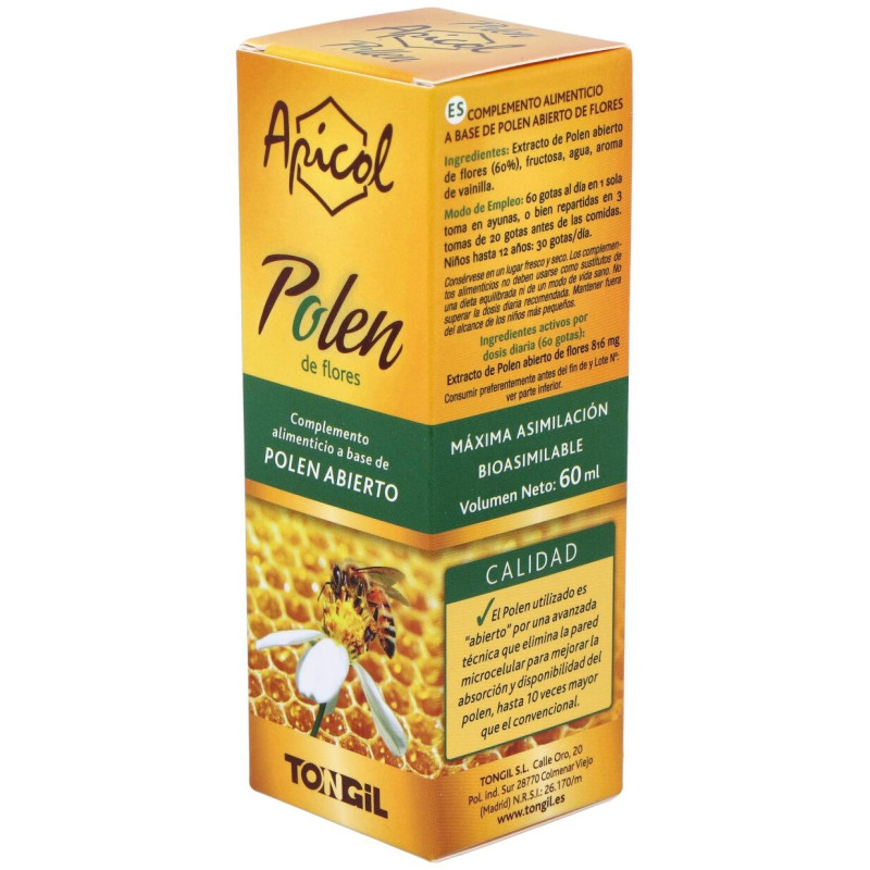 Apicol Polen 60ml - Tongil