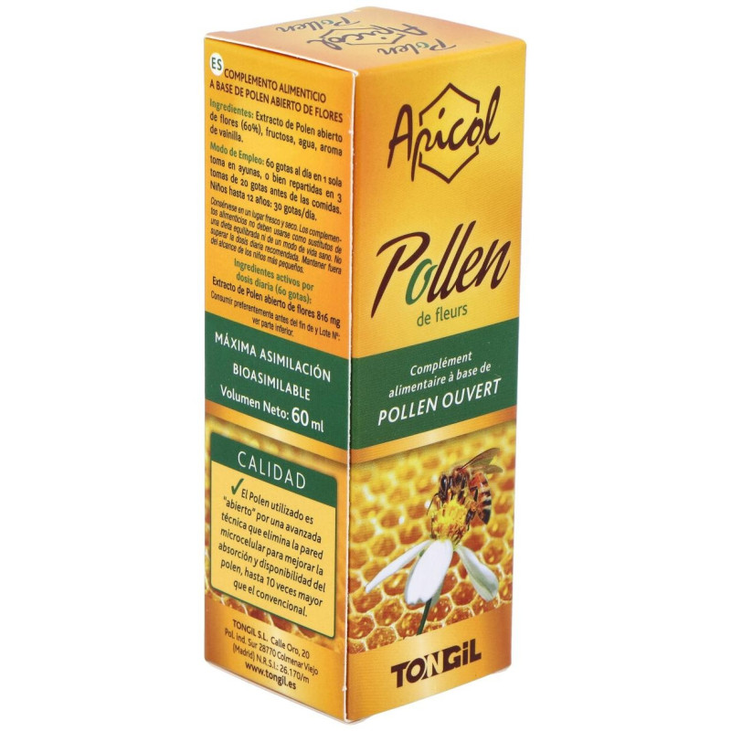 Apicol Polen 60ml - Tongil
