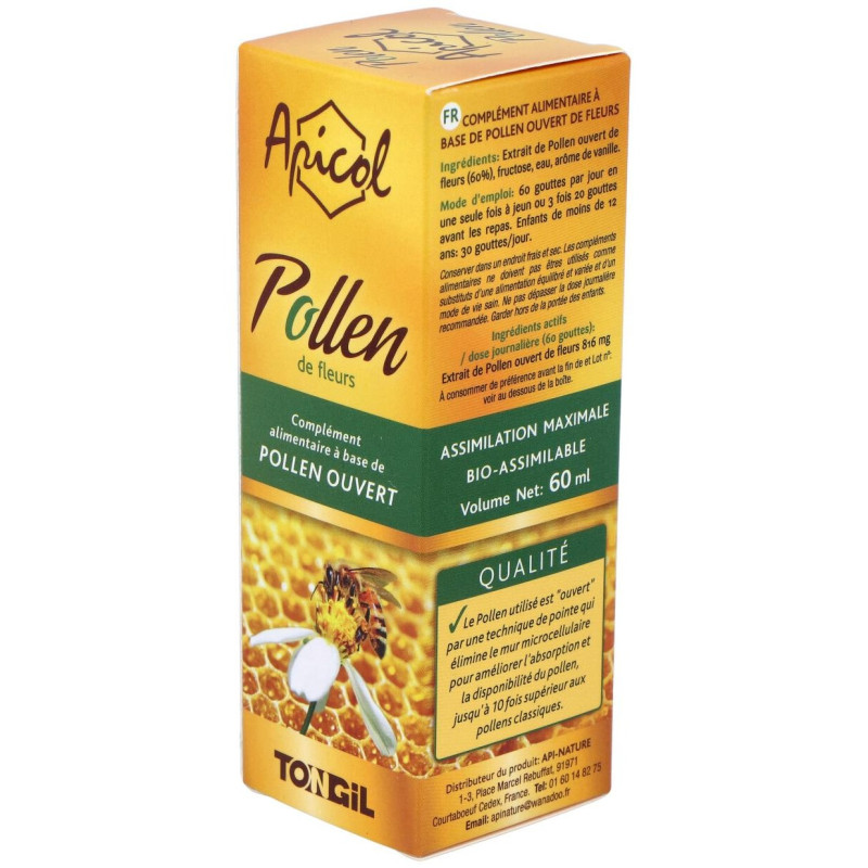 Apicol Polen 60ml - Tongil
