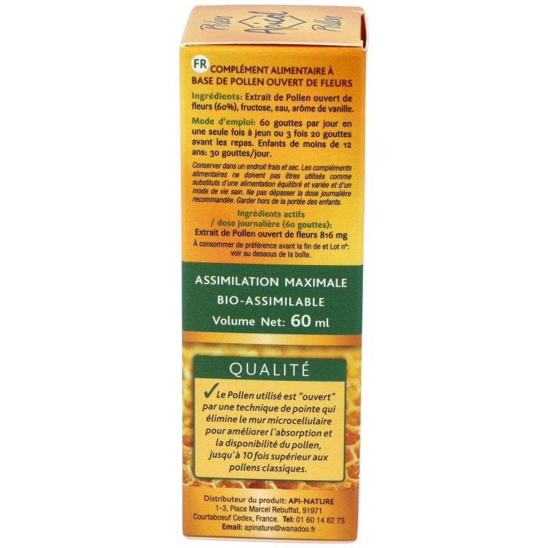 Apicol Polen 60ml - Tongil