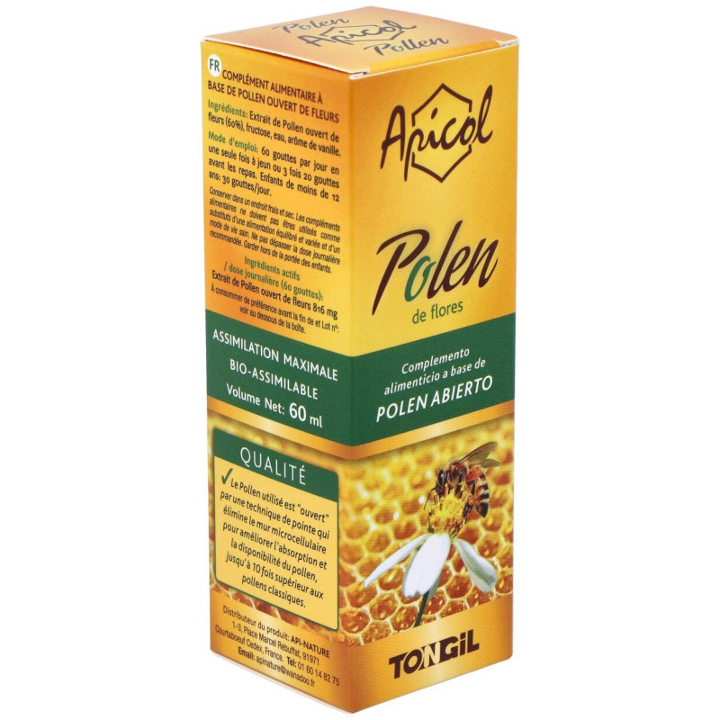 Apicol Polen 60ml - Tongil