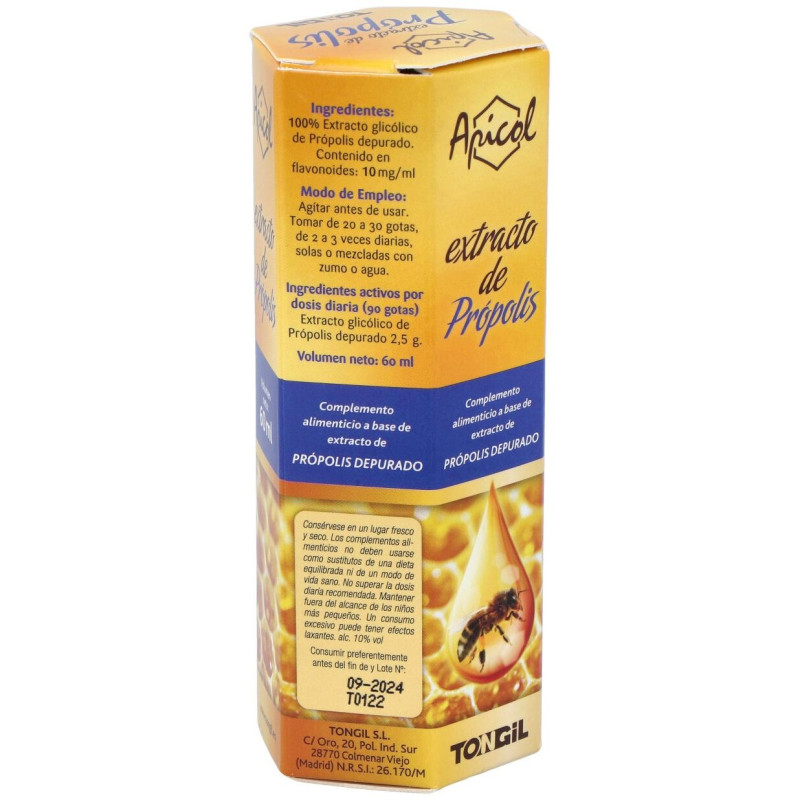 Apicol Extracto de Própolis 60ml - Tongil