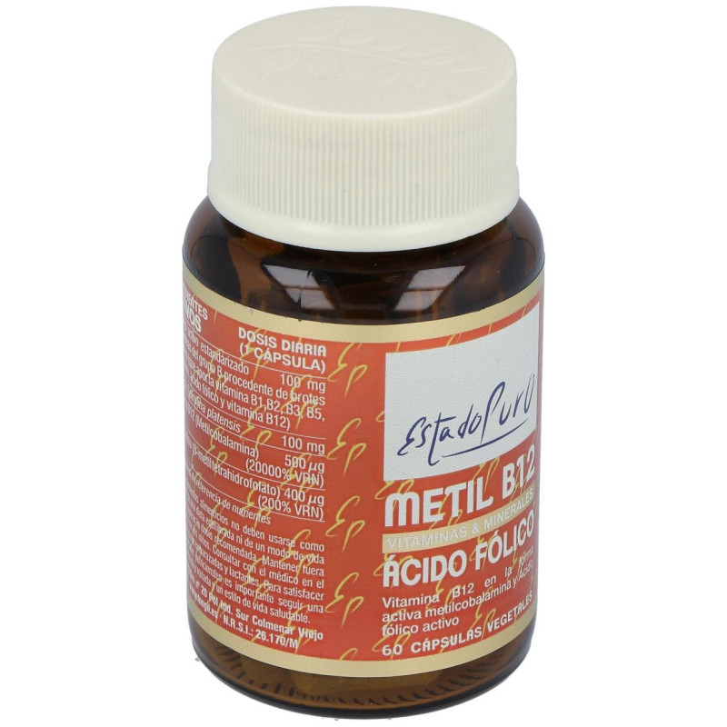 Tongil Estado Puro Metil B12 Ácido Fólico 60Caps
