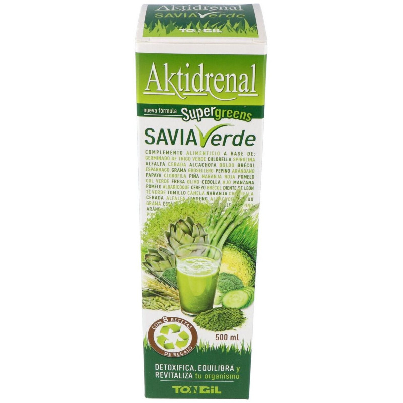 Aktidrenal Savia Verde 500Ml. Lineabel