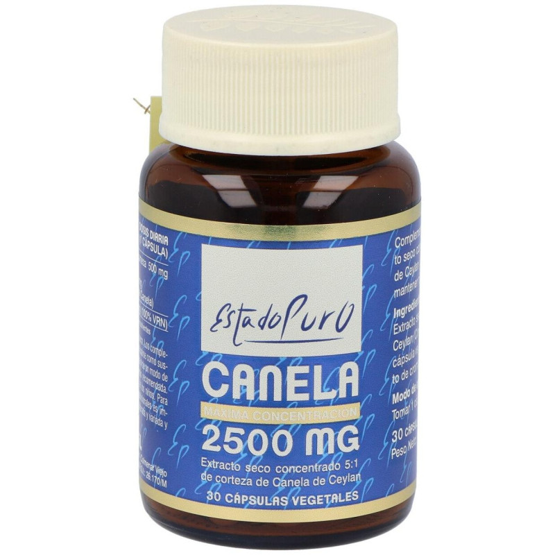 Canela Estado Puro 30caps 2500mg - Tongil