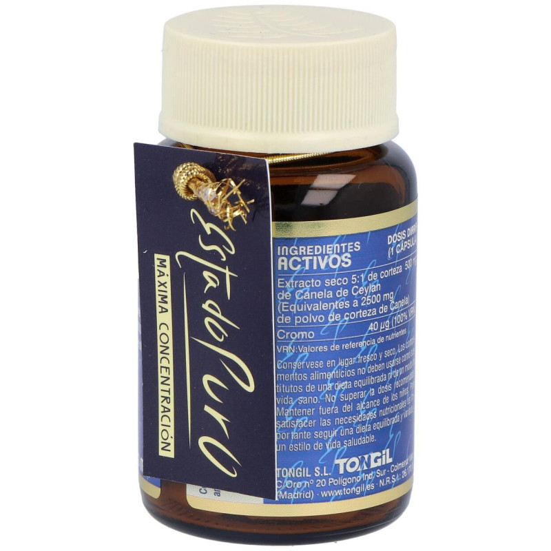 Canela Estado Puro 30caps 2500mg - Tongil