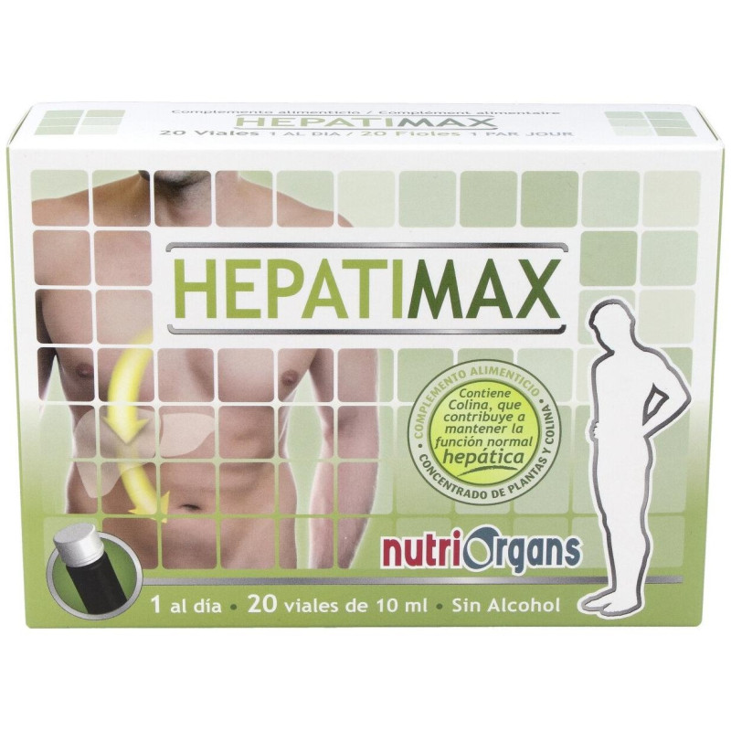 Nutriorgans Hepatimax 20 Viales - Tongil