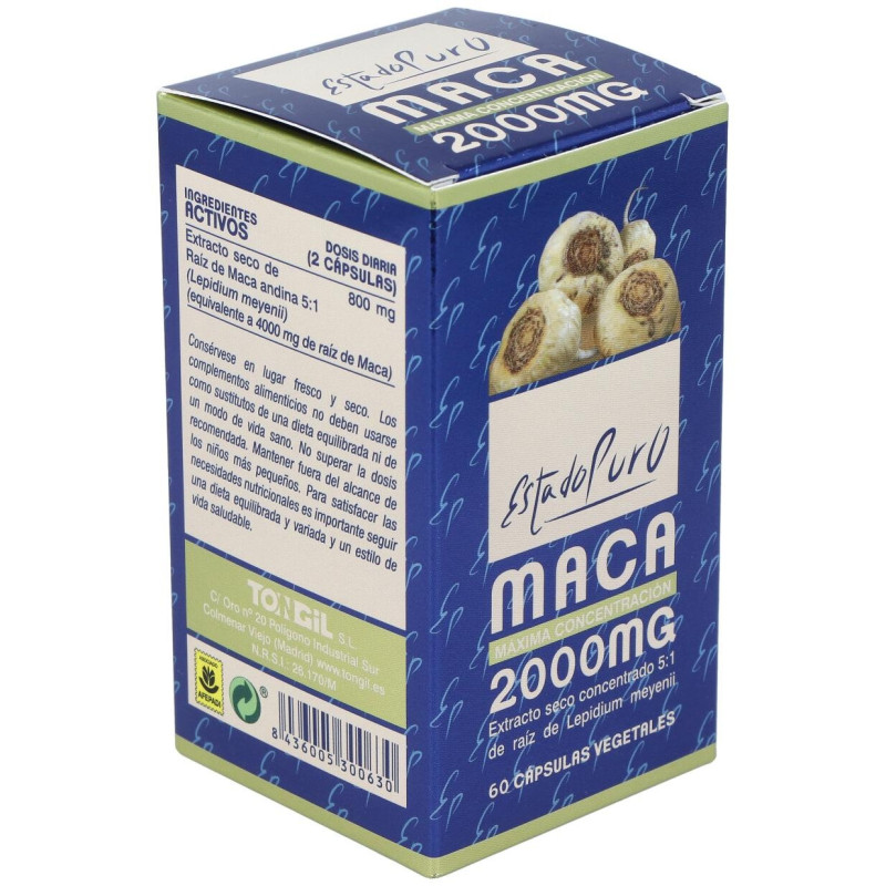 Maca 60cap. Estado Puro - Tongil