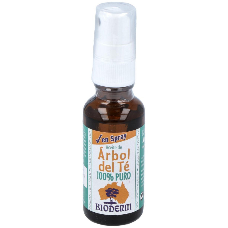Tongil Bioderm Aceite Árbol Té 100% Puro Spray 30Ml