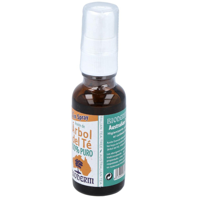 Tongil Bioderm Aceite Árbol Té 100% Puro Spray 30Ml