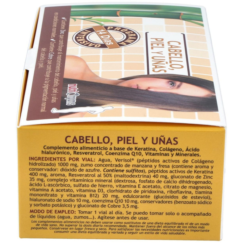 Nutriorgans Cabello_ Piel y Uñas 14viales - Tongil