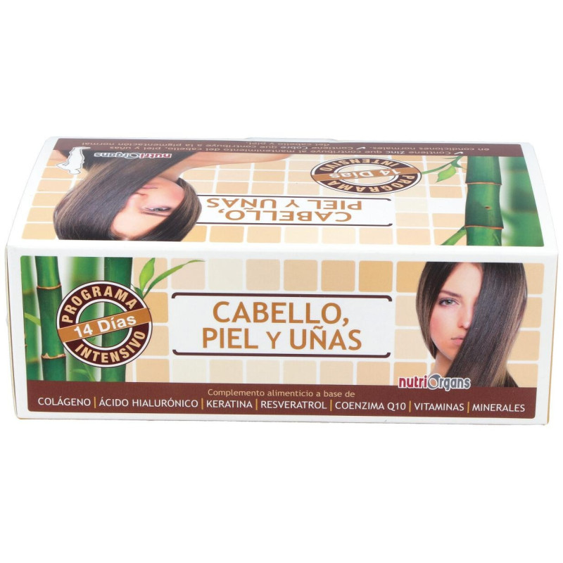 Nutriorgans Cabello_ Piel y Uñas 14viales - Tongil