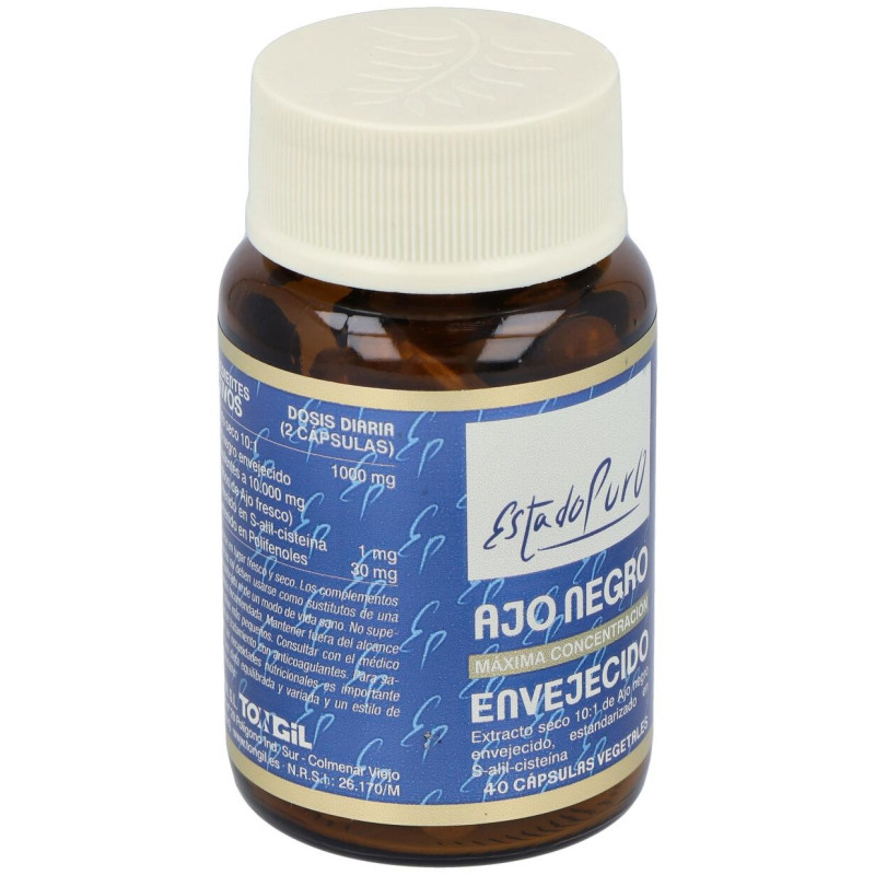 Estado Puro Ajo Negro Envejecido 40caps - Tongil