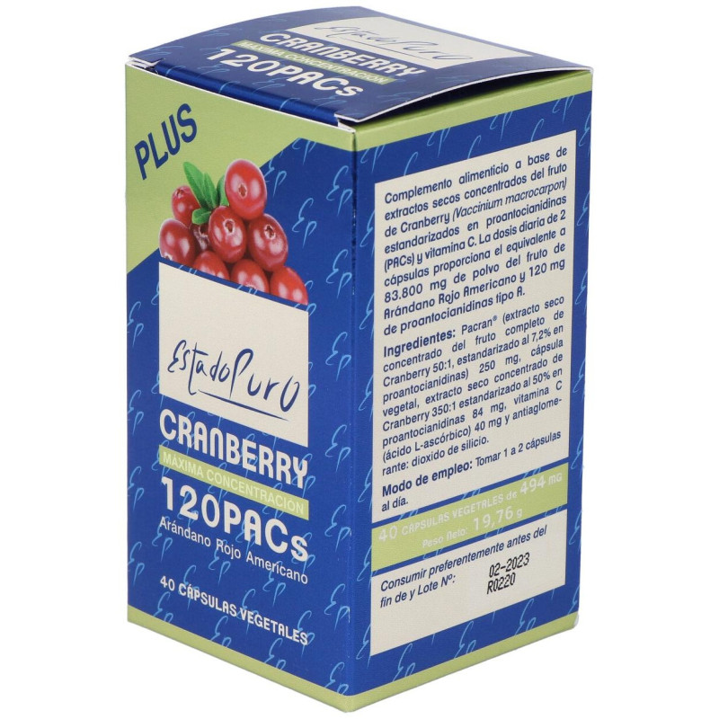 Tongil Estado Puro Cranberry 120 Pacs 40Caps