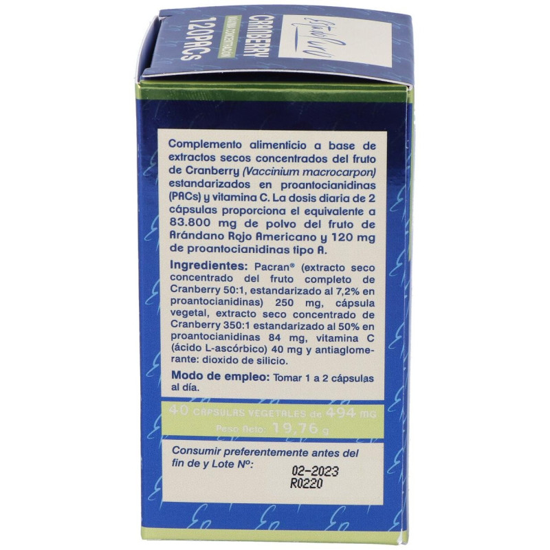 Tongil Estado Puro Cranberry 120 Pacs 40Caps