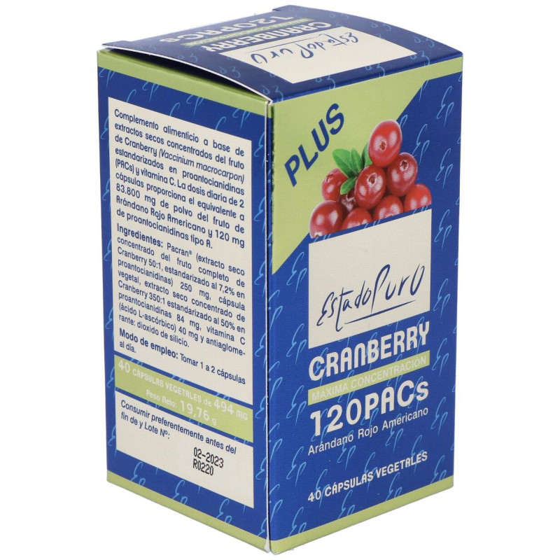 Tongil Estado Puro Cranberry 120 Pacs 40Caps
