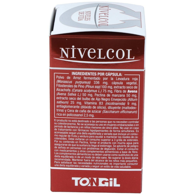 Nivelcol 60 Capsulas Tongil 2