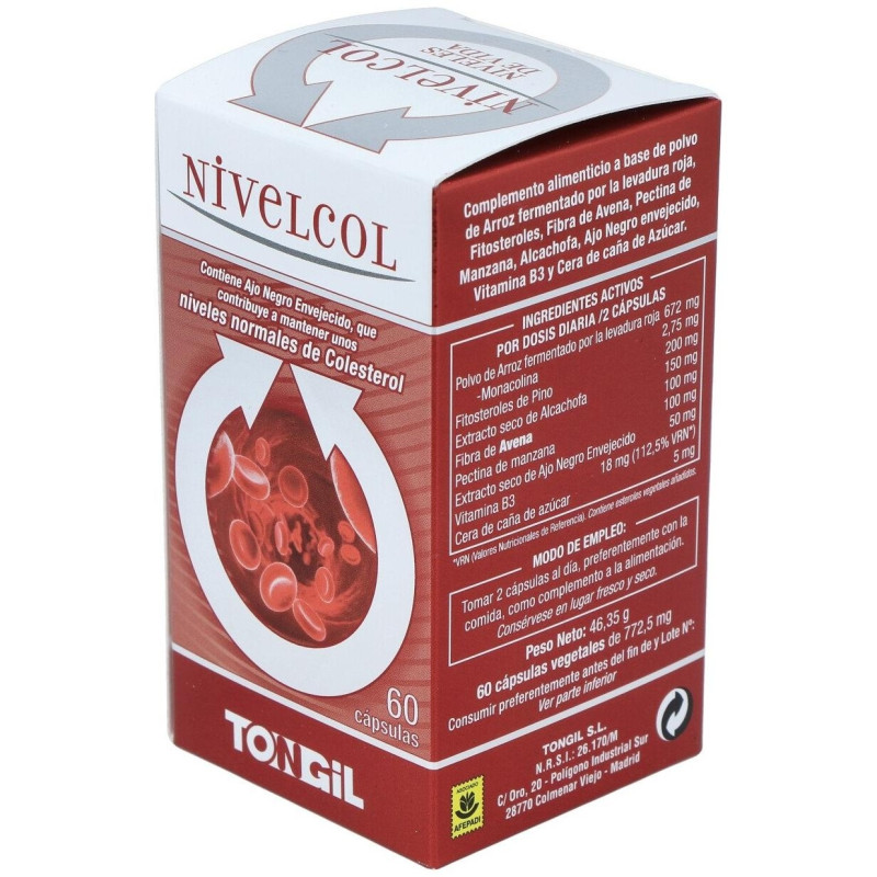 Nivelcol 60 Capsulas Tongil 2