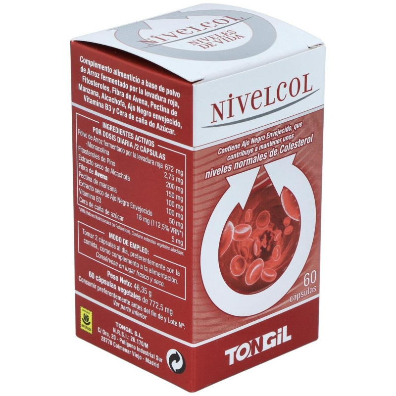 Nivelcol 60 Capsulas Tongil 2