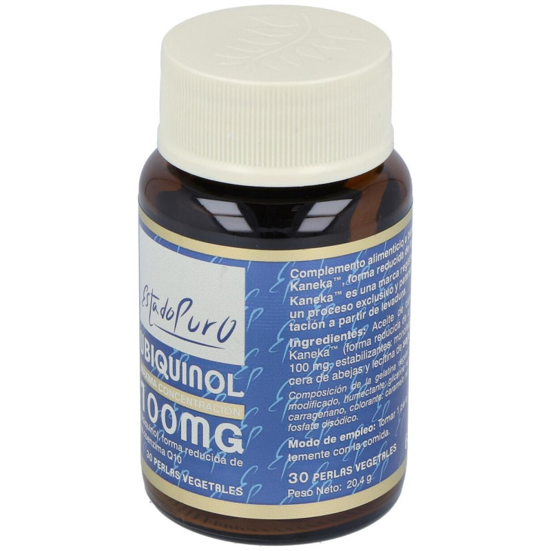 Estado Puro Ubiquinol 100mg 30caps - Tongil
