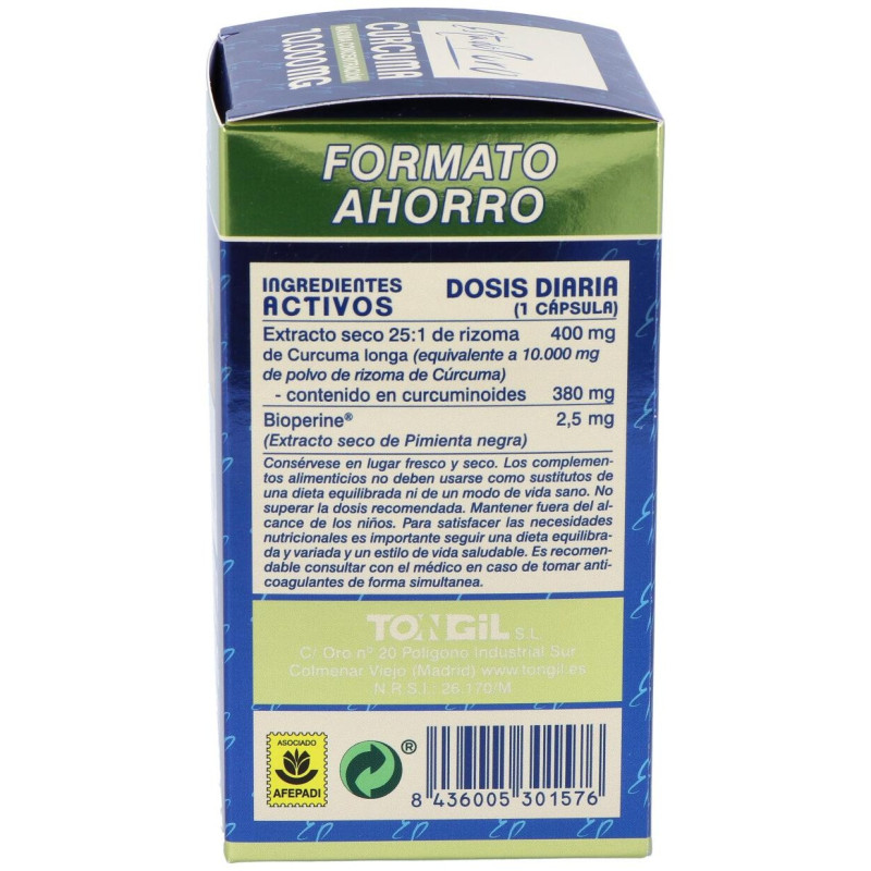 Estado Puro Cúrcuma 10.000mg 80caps - Tongil
