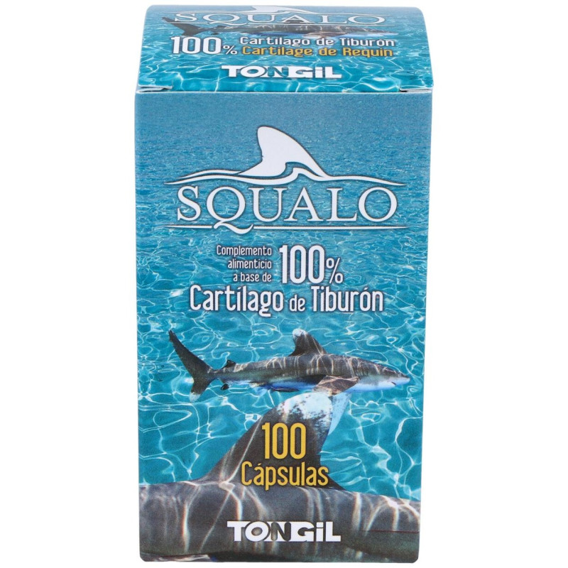 Squalo Cartilago De Tiburon Puro 750Mg. 100Cap.