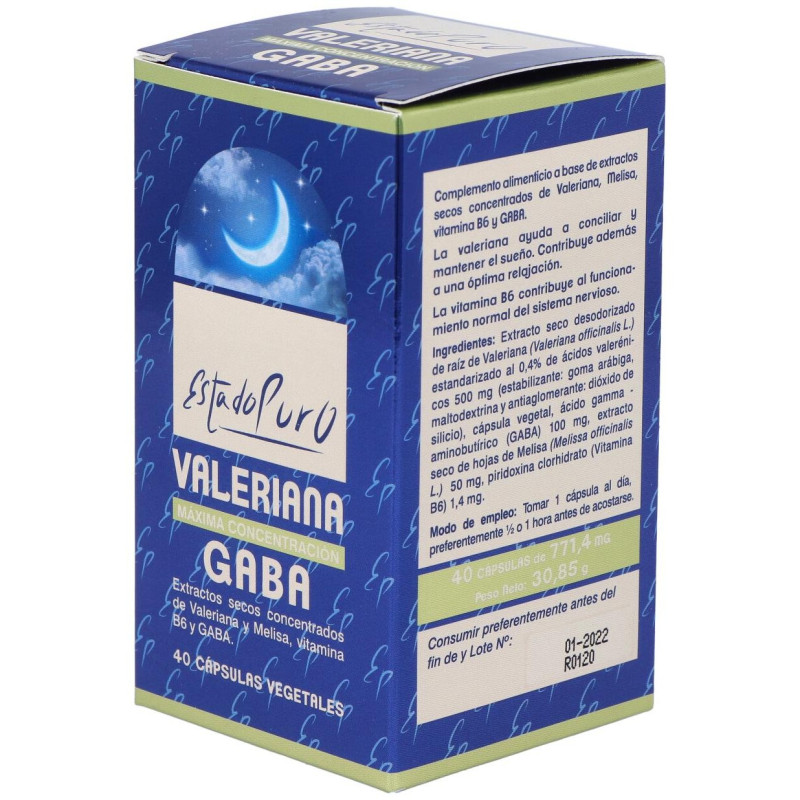 Tongil Estado Puro Valeriana Gaba 40Caps