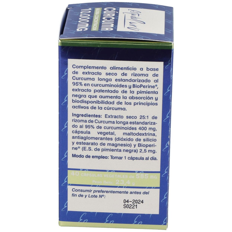 Tongil Estado Puro Cúrcuma 10.000Mg 40Caps